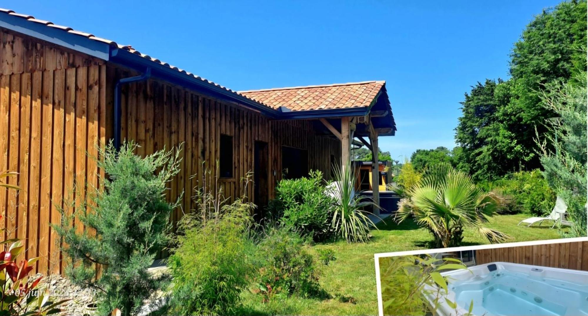 Les Bord'Oceanes Sauna & Spa Villa Marensine Et Villa Oyat Vielle-Saint-Girons Ngoại thất bức ảnh